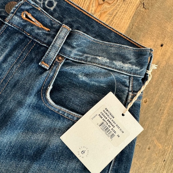 Etica Blue Distressed Women Jeans - Picture 4 of 11